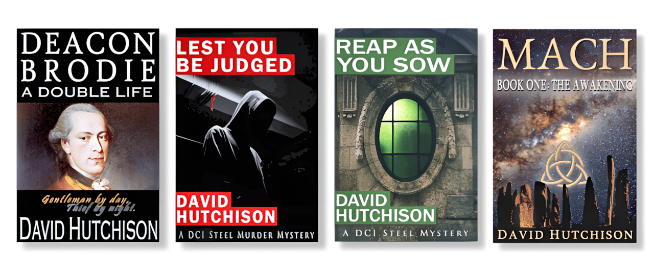 Novels by David Hutchison at HutchWrites.com