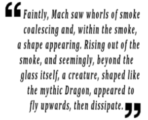 Pullquote from Mach a YA Novel by David Hutchison.